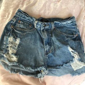 Forever 21 denim shorts